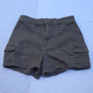 Hollister Dark Gray Cargo Shorts
